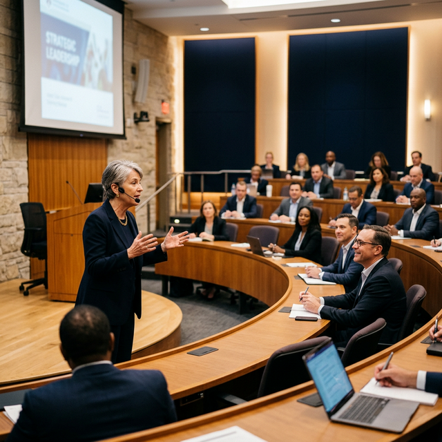 Executive education session